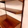 Kai Kristiansen Rosewood wall system with tambour cabinet Denmark 1960s Image 5