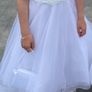 Communion Dress - KoKo Sleeveless Satin Image 8