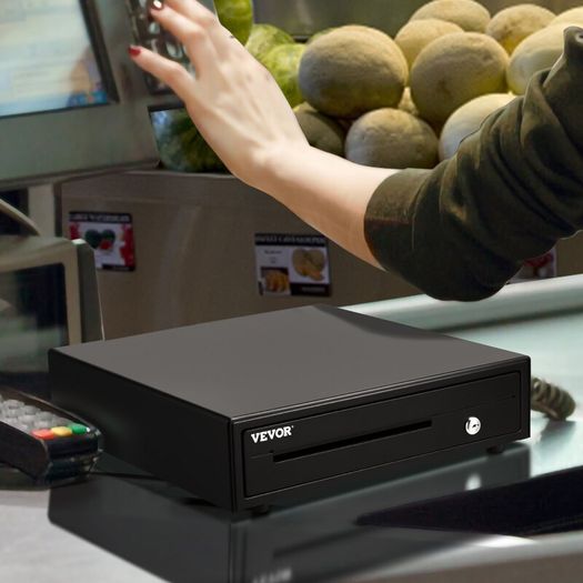 Motorised Cash Drawer - 4 Bill, 5 Coin Trays