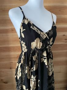 Maxi summer dress Mango floral print flared dress size S New