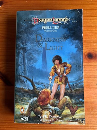 Fantasy book:'Dragonlance. Preludes' trilogy