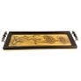 Art deco wooden tray Image 2