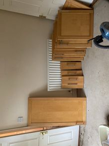 Solid wood kitchen doors
