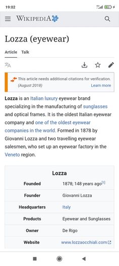 High end Italian made,Lozza prescription glasses