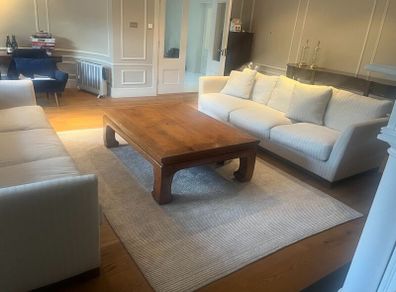 Sofas, Card Tables + Armchair