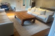 Large Cream 3-Seater Sofas  MUST GO IN 24 HOURS !