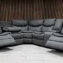 Valerie Corner Manual Leather Recliner Sofa Image 6