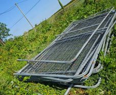 Site fencing panels/ Harris fencing