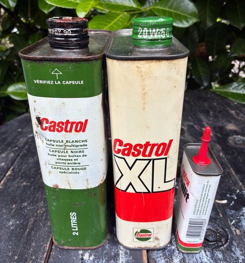 Castrol Oil Tin Collection