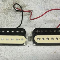 Epiphone Les Paul Zebra Humbuckers set pickups Bridge Neck electric guitar parts accessories