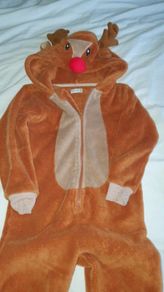 Christmas reindeer  top & pajamas