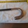 sterling silver shepherds crook walking stick Image 5
