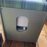 campervan porto potti storage with cushion seat Image 4