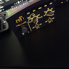 Airbus A320 FCU side part for flight simulat