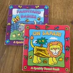 Sparkly Board Books | Farmyard Babies & On Safari