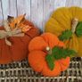 Pumpkins. Handmade decoration. Image 5