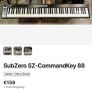 Subzero SZ Command Key 88 (Full Sized MIDI Keyboard) Image 4