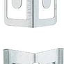 Relaxdays Heavy Duty Shelving Unit, Set of 2, 5 Shelves, 180 x 60 x 45 cm, 500 kg, Garage & Warehouse, Steel, Silver Image 9