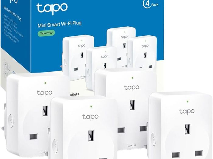 (4-Pack) Smart Plug, Wi-Fi Plug, App Remote Control, Alexa Plug, Voice Control with Alexa & Google, Away Mode, Scheduling & Timer, Device Sharing, Easy Set Up, Multiple Safety Guarantees