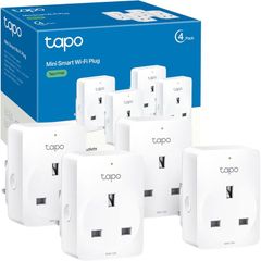 (4-Pack) Smart Plug, Wi-Fi Plug, App Remote Control, Alexa Plug, Voice Control with Alexa & Google, Away Mode, Scheduling & Timer, Device Sharing, Easy Set Up, Multiple Safety Guarantees