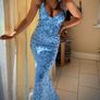 blue debs dress Image 2