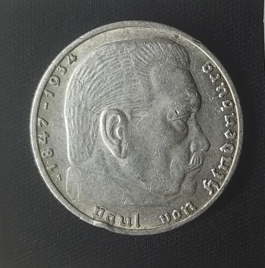 2 Reichsmark 1937 A - Germany (Berlin) WW2