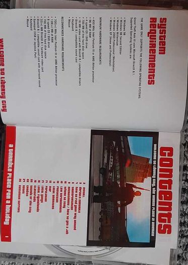 Grand Theft Auto III PC CIB  Discs, Manual & Original Map Poster