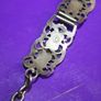Vintage Turkish Silver Filigrane Depose Paris Souvenir Bracelet 8" Image 8