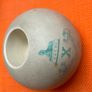 Antique Ceramic Match Holder Image 2