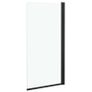 Shower Enclosure ESG 68x130 cm Black Image 3