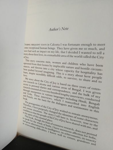The City of Joy by Dominique Lapierre (RB521)