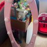 Dimples Wooden Dress-Up Rack with Light-Up Mirror Image 5