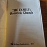 Vintage 1983 John Paul II The Family: Domestic Church. Religious. Image 5