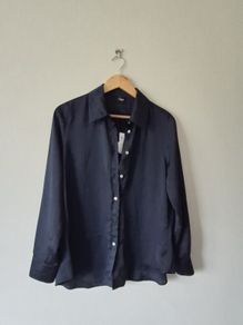 Navy Marella Blouse Sz 12 New jr