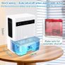 Electric Dehumidifier, 3000ml Portable Small Dehumidifier for Bedroom with Ultra Quiet & Auto Shut off 7 Colorful LED for Wardrobe,basement,Bathroom,Closet,RV,Baby Nursery Image 6