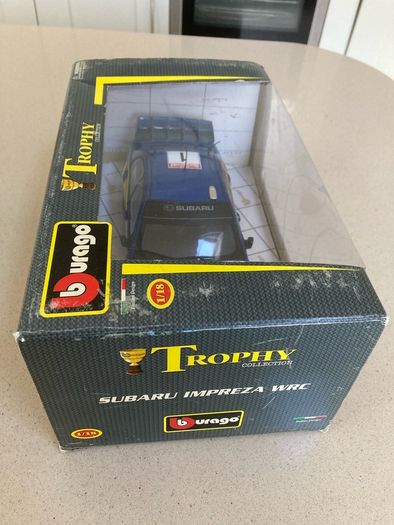 Subaru Impreza Rally Solberg Mills Scale 1/18 Burago