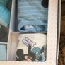 Disney Baby boy newborn gift set romper, bib, bodysuit and plush toy Image 3