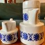 Vintage Ceramic 1970s Arklow Larne Pottery Coffee Pot and Milk Jug or Creamer Image 10