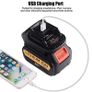 DM18M Battery Convertor Adapter for Milwaukee 18V for Dewalt 20V Battery Convert to for Makita 18V BL1830 BL1850 Batteries Image 4