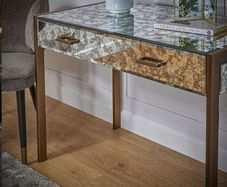 Antique Mirror Console Table