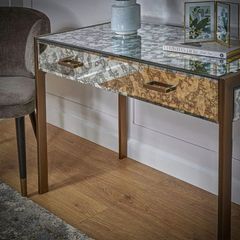 Antique Mirror Console Table