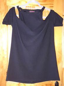 Black Cold Shoulder Dress