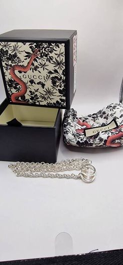 Gucci sterling silver necklace