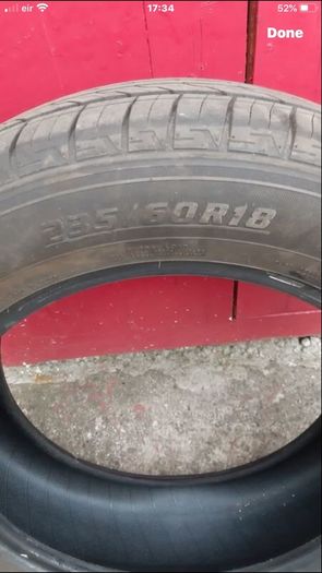 Tyres 235 60 18 XL