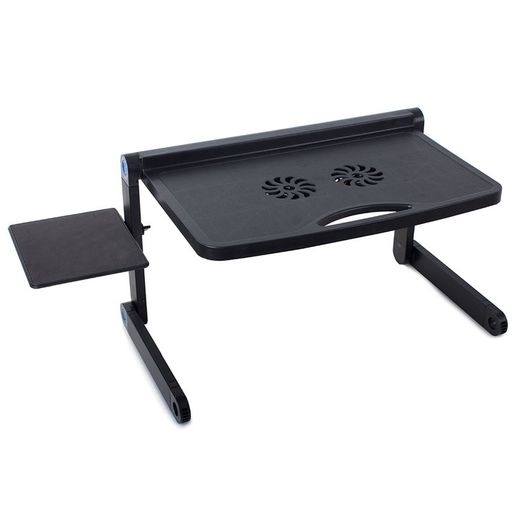 New Universal Fan Laptop Portable Office Desk Table Adjustable Folding #1236