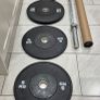 brand new olympic bumper weight set B Image 8
