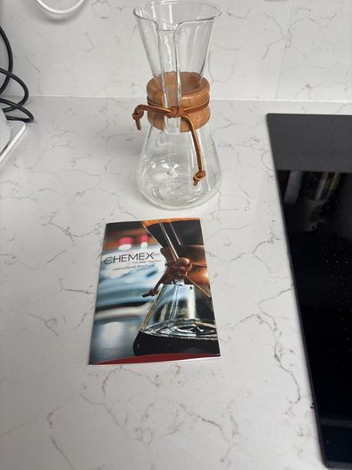 Chemex 3 cup coffee brewer