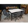 Sorven Extendable Dining Table 120 x 70 cm to 160 Image 8