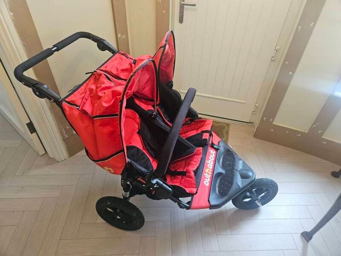 out and about "Nipper" double buggy