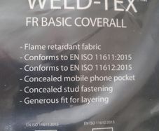 Weld-Tex Flame Retardant Overall